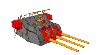 Tourelle 155mm Yamato 1/200 x2