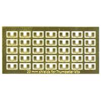Masques pour canons Oerlikon 20mm x35 1/700