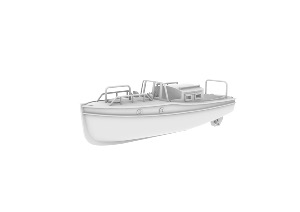  Motorspinasse 9.2m x4 1/350 - impression 3D