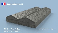 Hangar maintenance 02 1/350 X1 - impression 3D