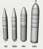 Missiles balistiques FR 1/72 impression 3D
