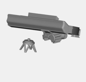 Radar DRBV-51 1/350 x1 en impression 3D