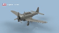 Douglas SBD Dauntless 1/700 x5 - impression 3D
