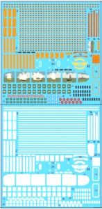 Décalques USS Enterprise 1/350