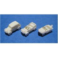 Set Kubelwagen et Schwimmwagen x5+10 1/350