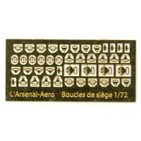 Boucles de siège photodécoupe 1/72
