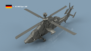 EC-665 Tigre UHT 1/100 x1 - impression 3D