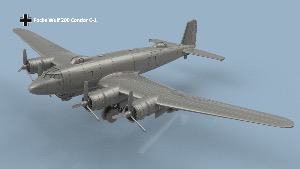 Focke Wulf 200 Condor C (FW 200) 1/700 x1 - impression 3D